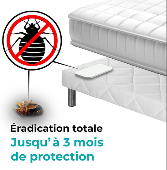 Plaquette Anti Punaises de Lit & Acariens — Decimex | Action dès 10h, Protection 3 Mois